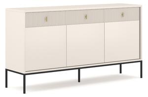 Komoda Kaszmir Ryflowana MARCOS Glamour Do Salonu Sypialni