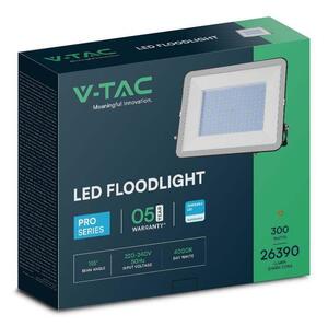 Projektor LED V-TAC 300W SAMSUNG CHIP PRO-S Czarny VT-44300 4000K 26390lm 5 Lat Gwarancji