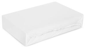 Prześcieradło EUROFIRANY Design 91 Soft z gumką 140 x 200 cm Biały