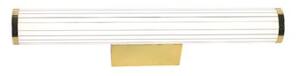 Kinkiet łazienkowy złoty podłużny 45 cm zmienna barwa nad lustro LED 8W VENA Light Prestige