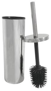 Stojak WC Estiva Round Chrome chromowany 3w1 uchwyt na papier rolki i szczotka WC 1 szt