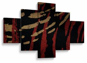 Obraz abstrakcji (125x70 cm)