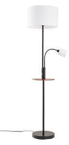 Lampa Podłogowa Lindby, Aovan, czarny, salon, metal, nowoczesny
