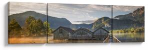 Obraz jeziora (170x50 cm)