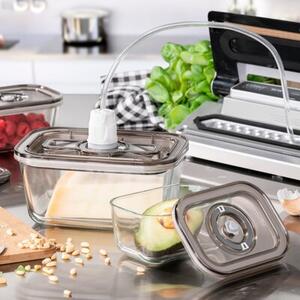 Pojemnik próżniowy CASO VacuBoxx Eco-Set Brązowo-przezroczysty