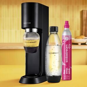 Saturator SODASTREAM Mix Czarny z możliwością gazowania dowolnego napoju