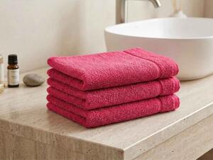Ręcznik Classic mały purpurowy 30x50 cm, 100% bawełna