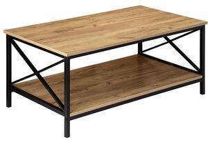 Stolik kawowy LOFTINSPIRED Herning Craft 100 ProstokÄ tny Craft + czarny