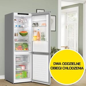 Lodówka BOSCH KGN362LDF No Frost 186cm Inox
