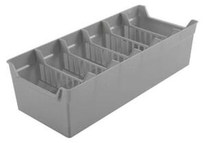 Pojemnik organizer na przyprawy szary 30x13x8 cm