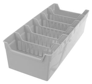 Pojemnik organizer na przyprawy szary 30x13x8 cm