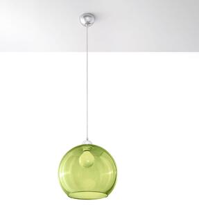 Lampa wisząca BALL zielona Sollux Lighting