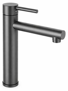 Bateria umywalkowa nablatowa Estiva Sima 30 cm gun grey wysoka 1 szt