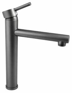 Bateria umywalkowa nablatowa Estiva Sima 30 cm gun grey wysoka 1 szt