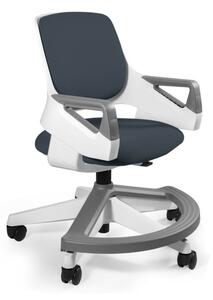 Ergonomiczny fotel dziecięcy ROOKEE stellblue tkanina