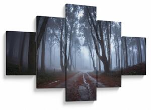 Obraz - W deszczowy dzień (125x70 cm)
