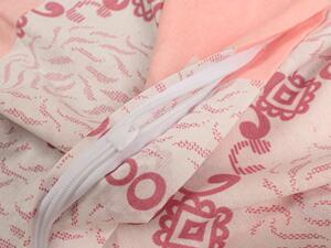 Pościel bawełniana PONSA różowa Rozmiar pościeli: 2 szt 70 x 90 cm | 200 x 220 cm
