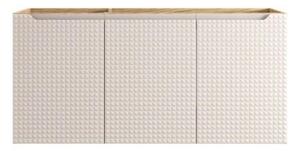 Szafka pod umywalkę LUXOR BEIGE 82-120-3D 120cm dąb olejowany/beżowa