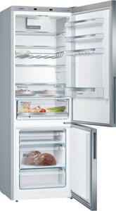 Lodówka BOSCH KGE49AICA 201cm Stal nierdzewna