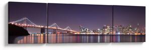 Obraz przedstawiający San Francisco, Kalifornia (170x50 cm)