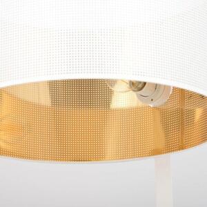Lampa stojąca podłogowa Emibig 1xE27 60W ESTRELLA LP1 WHITE/GOLD 1155/LP1