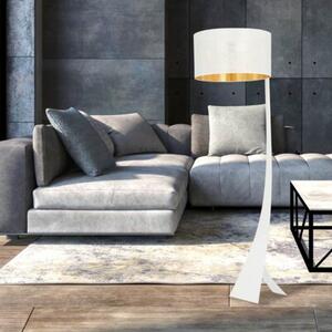 Lampa stojąca podłogowa Emibig 1xE27 60W ESTRELLA LP1 WHITE/GOLD 1155/LP1