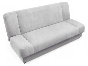 Wersalka RozkÅadana Sofa Z FunkcjÄ Spania Dwuosobowa Sztruks Szara PIANO
