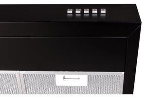 Okap VDB Fat 60 Czarny 348m3/h 65dB klasa D