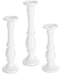 Świecznik stojący EUROFIRANY Joly 460544 cm Biały