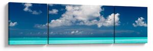 Obraz - Tropikalna plaża (170x50 cm)