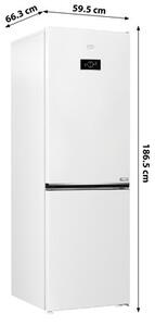 Lodówka BEKO b300 b300 B3RCNA364HW No Frost HarvestFresh AeroFlow 186.5cm Biała