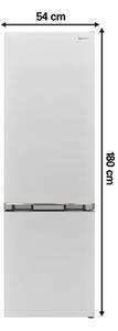 Lodówka SHARP SJ-NBA05DMXWD-EU No Frost 180cm Biała