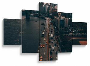 Obraz Manhattanu (125x70 cm)