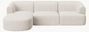 Narożna sofa modułowa z szenilu Campi (4-osobowa)