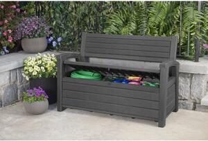 Ławka ogrodowa KETER Otter bench 259122 Ciemnoszary