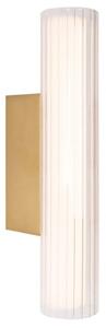 Kinkiet Fayette W0364 ryflowany klosz