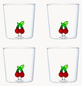 Komplet szklanek Cherry, 4 elem