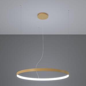 Thoro Thoro TH.181 - LED  Żyrandol na lince RIO LED /50W/230V CRI95 4000K śr. 78 cm złoty SLX0938