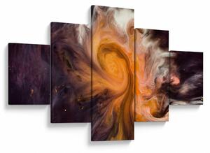 Abstrakcyjny obraz - kosmos (125x70 cm)