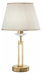 Kolarz Kolarz 330.71.8C - Kryształowa lampa stołowa IMPERIAL 1xE27/60W/230V złoty/beżowy KL0338