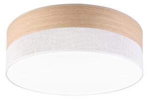 Lamkur LED Plafon SIRJA WOOD LED/36W/230V śr. 45 cm biały/dąb LA54520