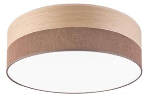 Lamkur LED Plafon SIRJA WOOD LED/36W/230V śr. 45 cm brązowy/dąb LA54568