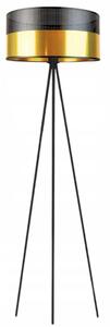 Lampa stojąca podłogowa trójnóg z abażurem walec 40cm JOLLY