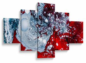 Abstrakcyjny obraz (125x70 cm)