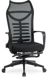 KrzesÅo Obrotowe Biurowe Fotel Ergonomiczny Czarny ACTON