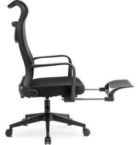KrzesÅo Obrotowe Biurowe Fotel Ergonomiczny Czarny ACTON
