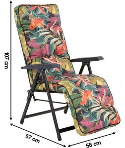Fotel ogrodowy PATIO Lena Plus Black Edition G052-23PB