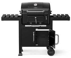 Grill ogrodowy węglowy KOLER Ember CH2 Zamykany, żeliwny ruszt, półki boczne, termometr