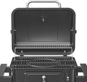 Grill ogrodowy węglowy KOLER Ember CH2 Zamykany, żeliwny ruszt, półki boczne, termometr