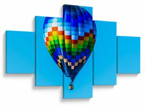 Obraz - Balon na gorące powietrze (125x70 cm)